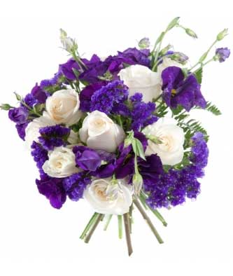 Ramo de Rosas y Lisianthus